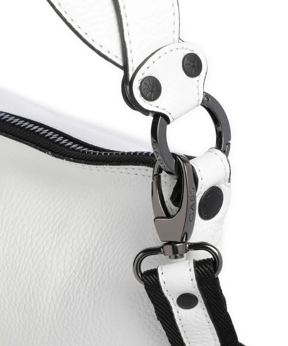 Delos Calliope Hobo bag grained calfskin white