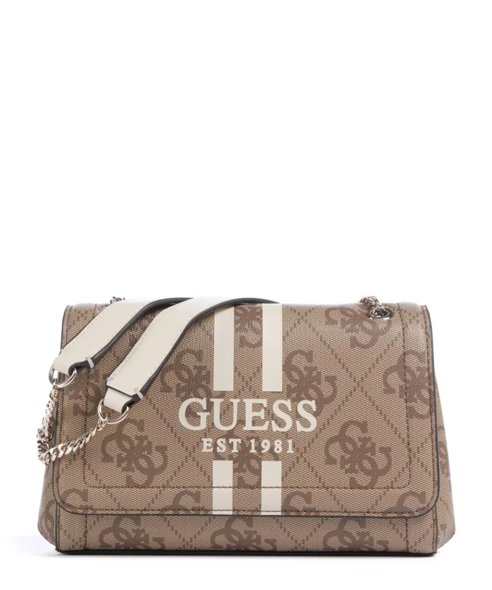 Noelle 4G Logo Shoulder bag imitation leather light brown