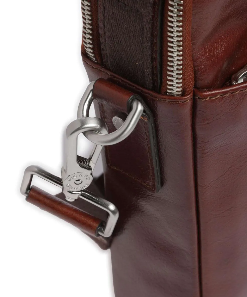 Buddy Crossbody bag buffalo leather cognac