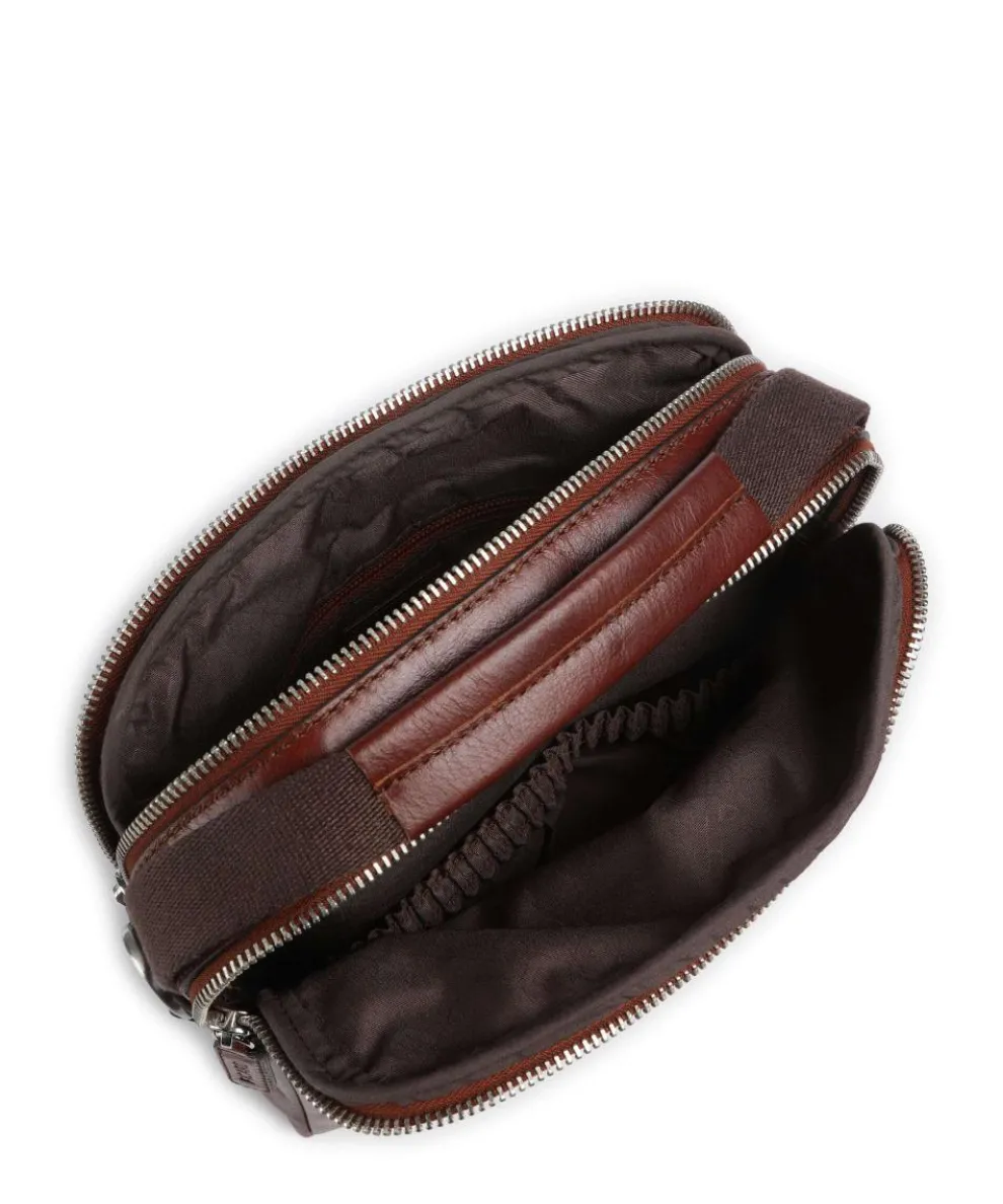 Buddy Crossbody bag buffalo leather cognac