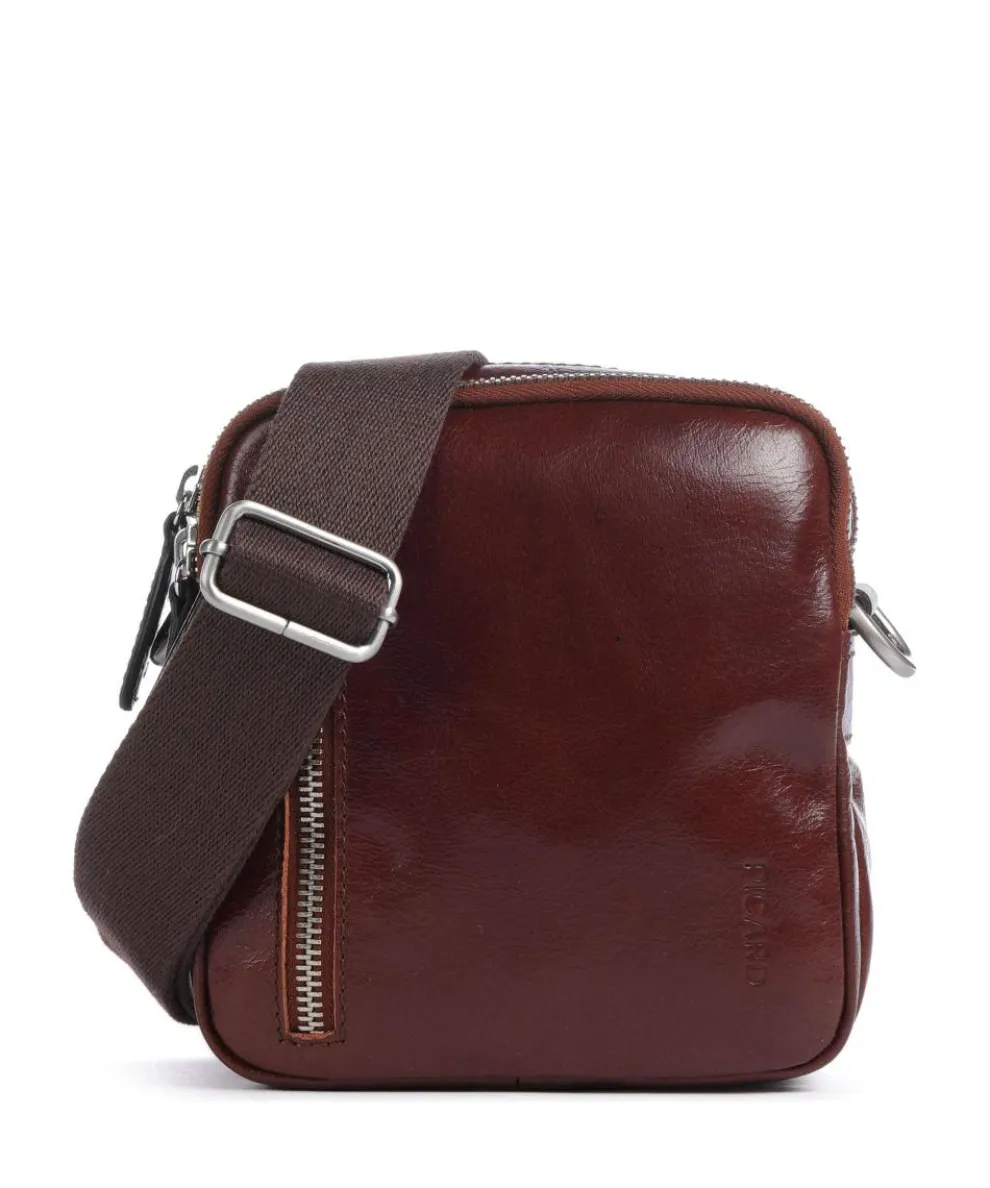Buddy Crossbody bag buffalo leather cognac