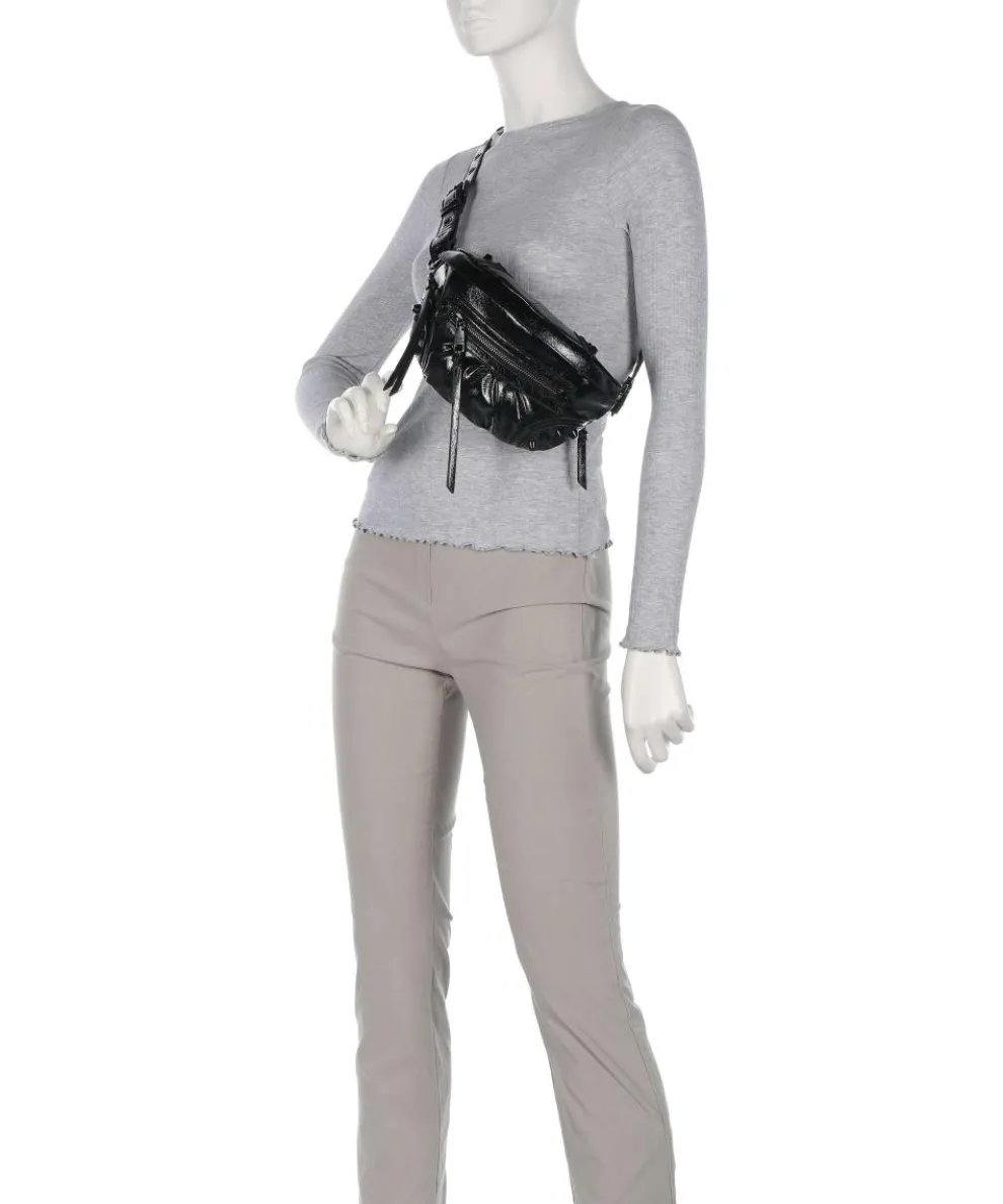 BVINA Fanny pack polyurethane black