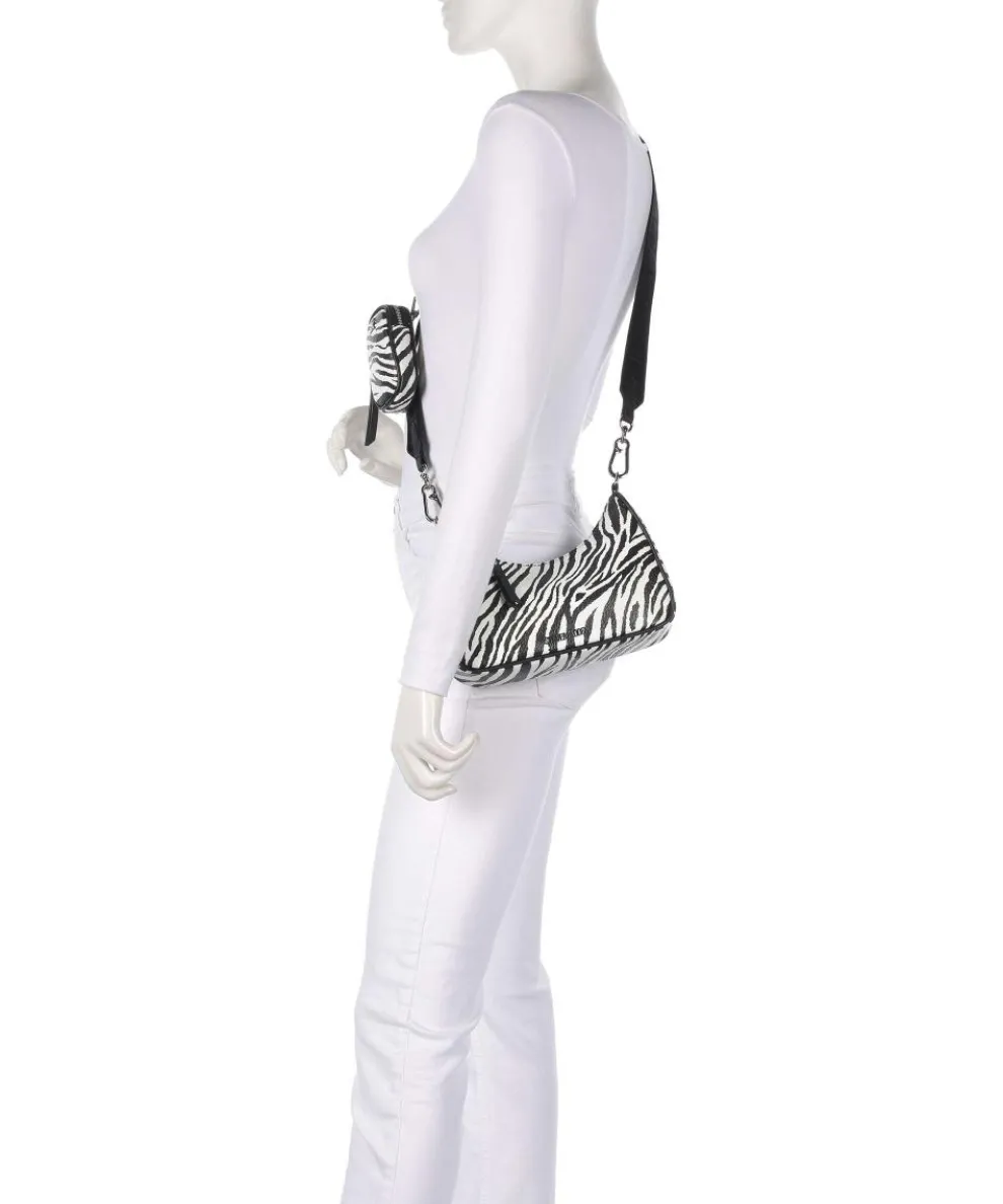 BVITAL-Z Shoulder bag imitation leather white/black