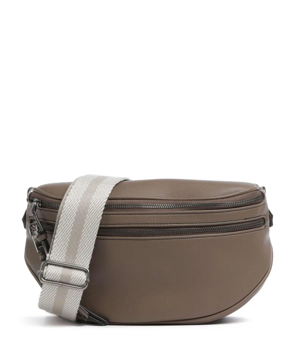 Bestie Fanny pack imitation leather brown