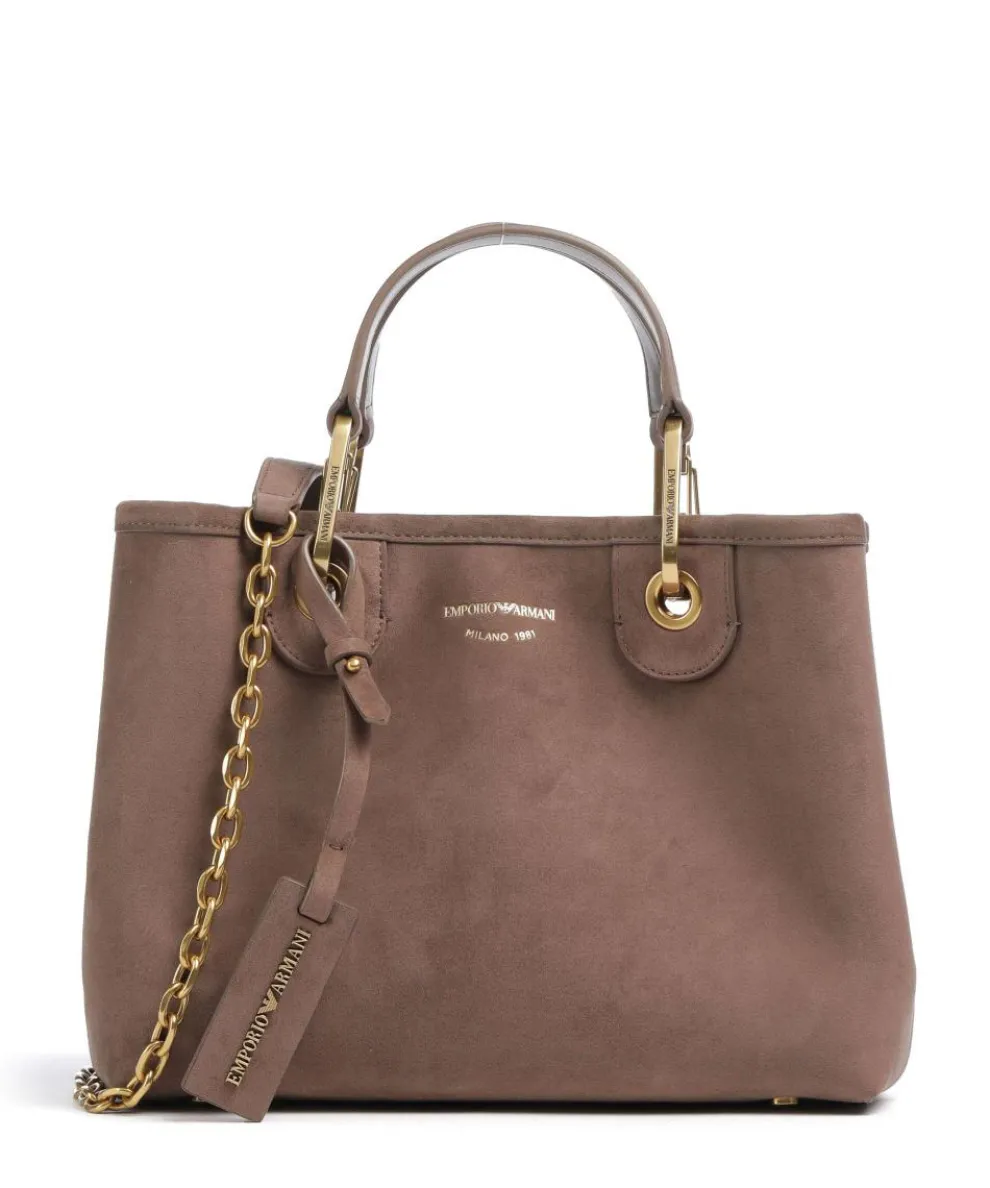 My EA Handbag brushed cow leather brown