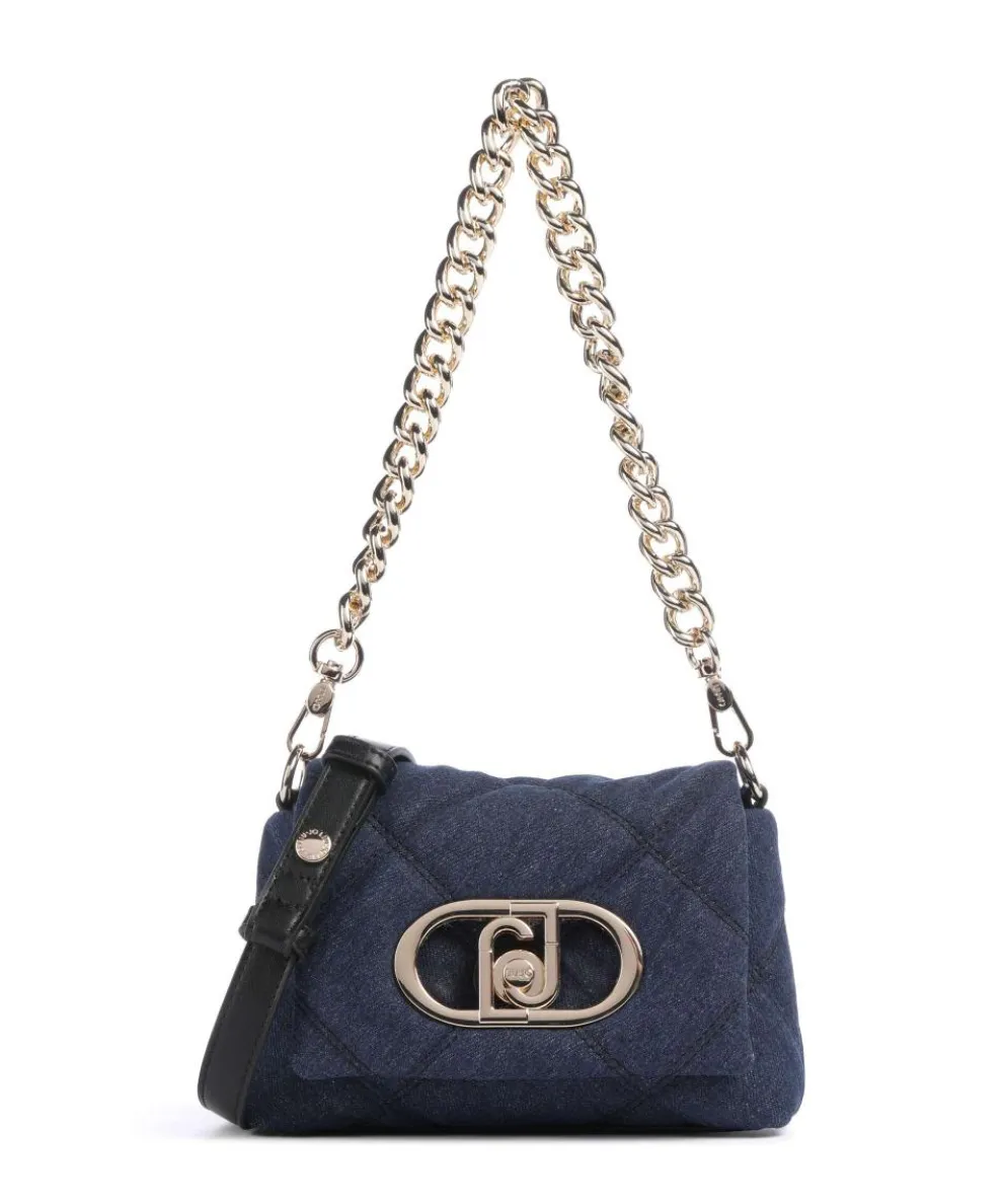 Icon S Shoulder bag cotton dark blue