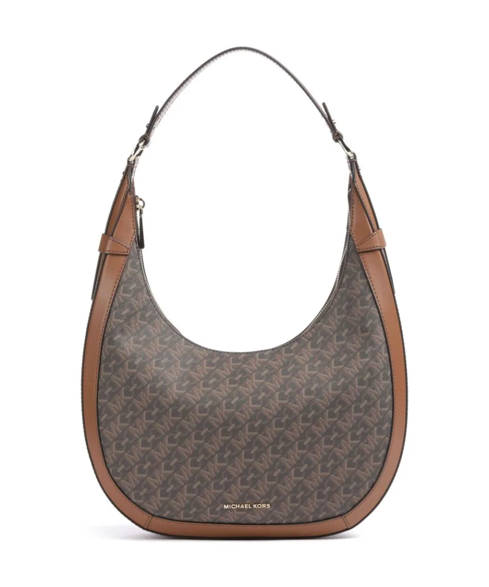 Preston Hobo bag canvas brown