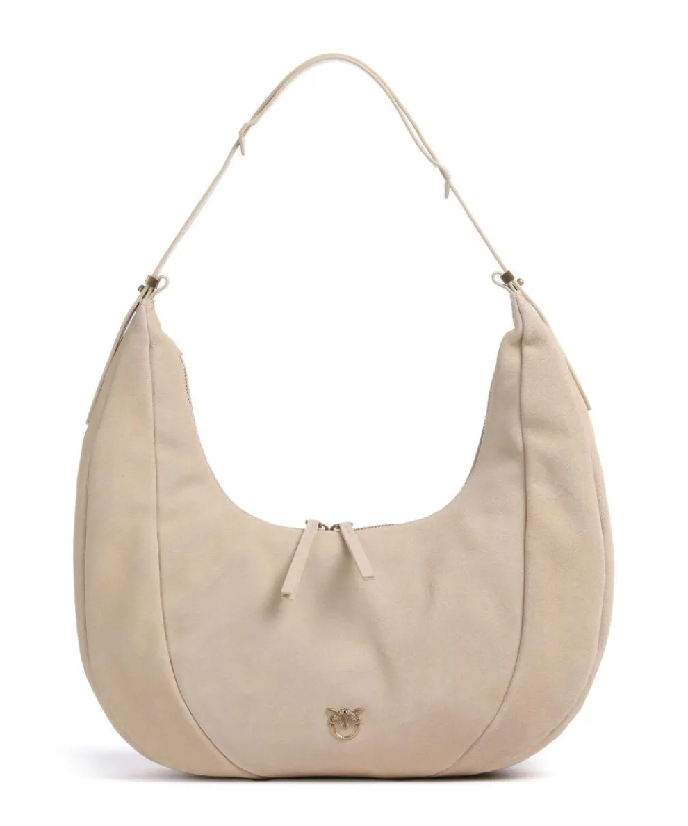 Slouchy Big Hobo bag brushed calfskin beige