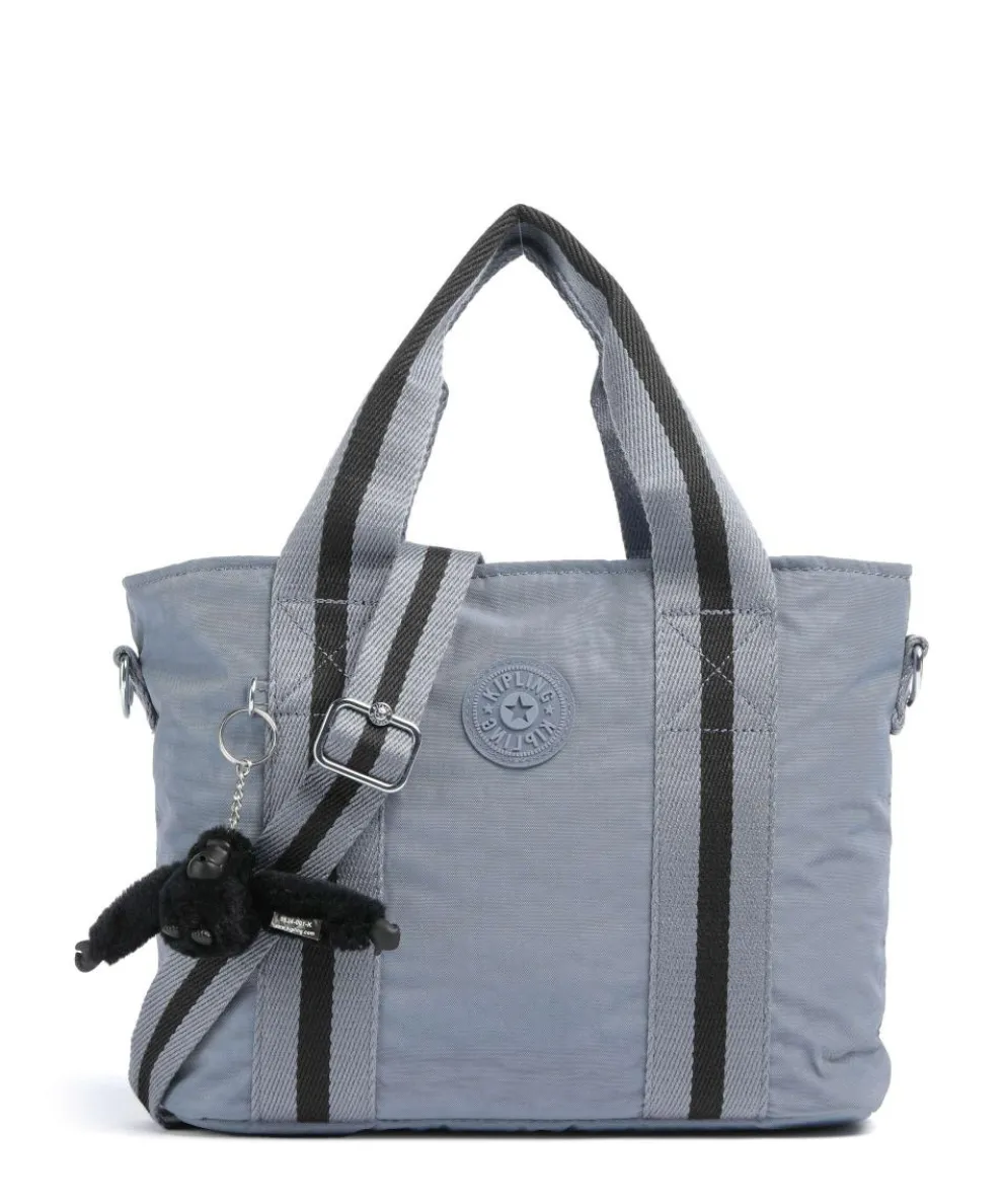 Basic Minta M Handbag recycled polyamide blue-grey