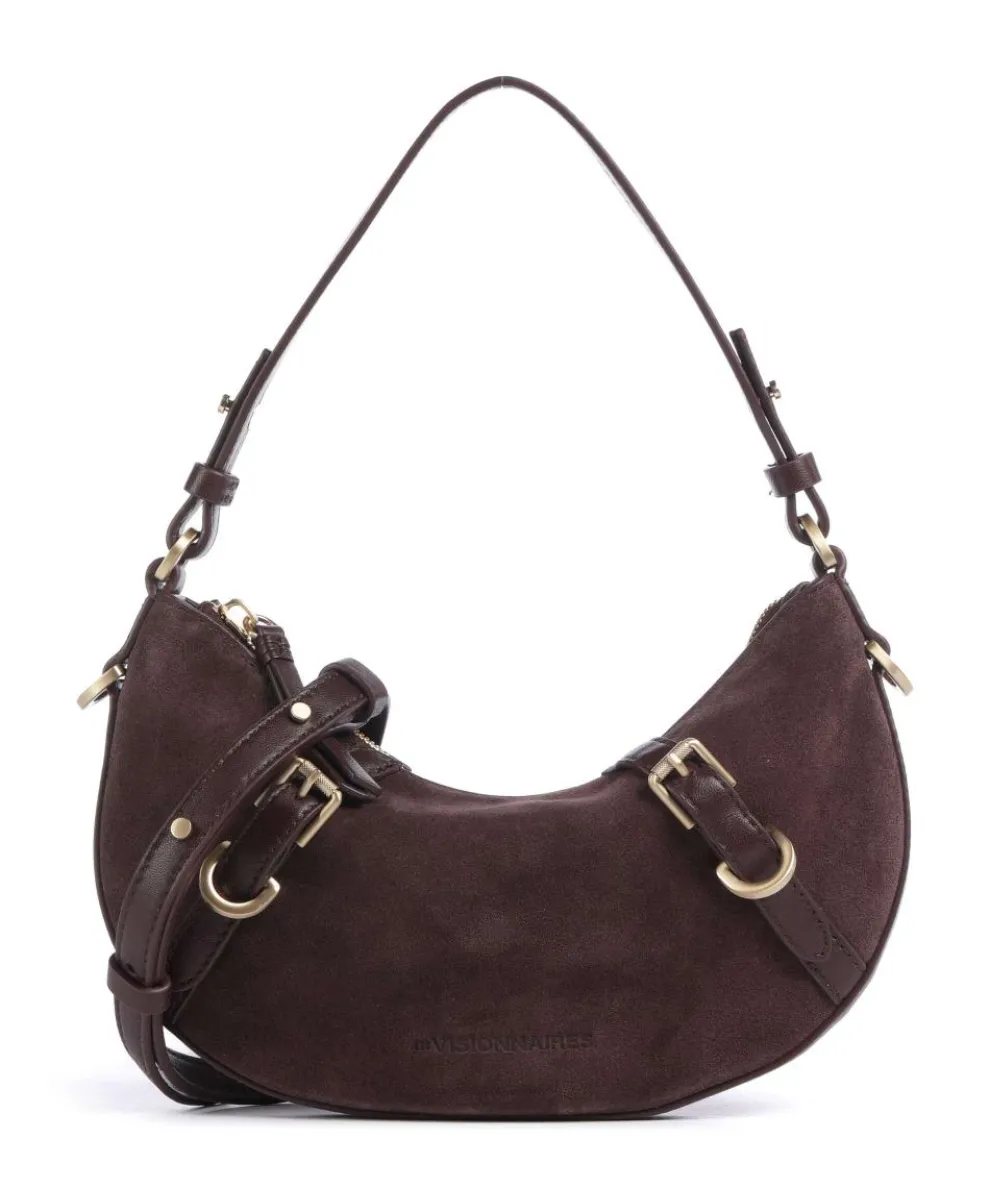 Enya Cozy Mini Shoulder bag brushed leather wine