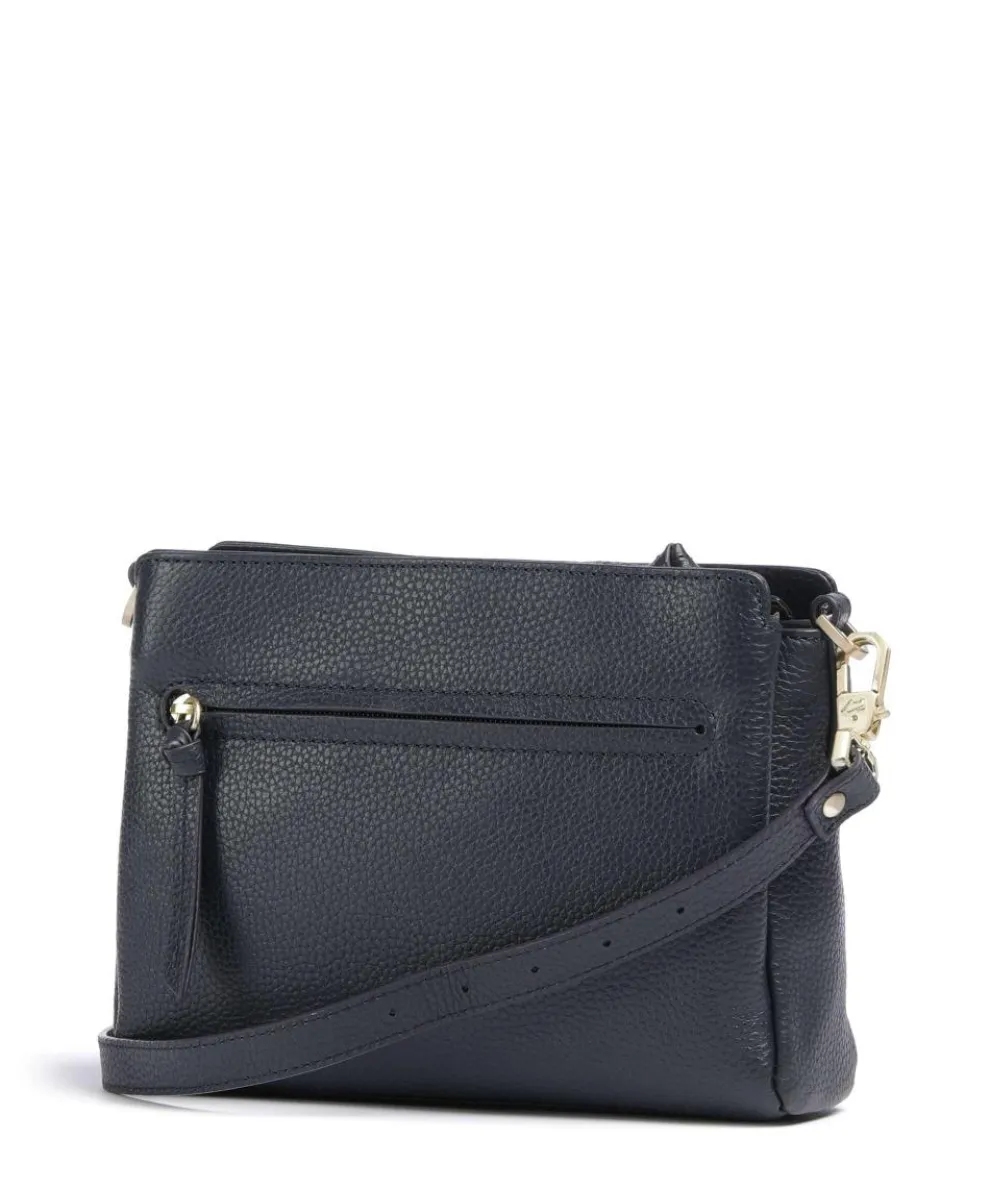 Hanna Crossbody bag grained cow leather navy