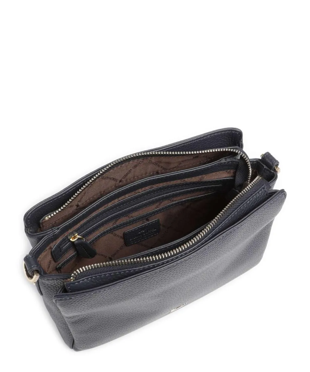 Hanna Crossbody bag grained cow leather navy