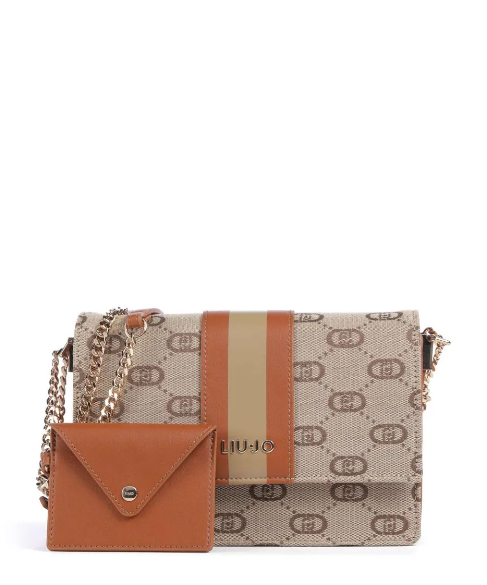 Manhattan Crossbody bag polyester brown/beige
