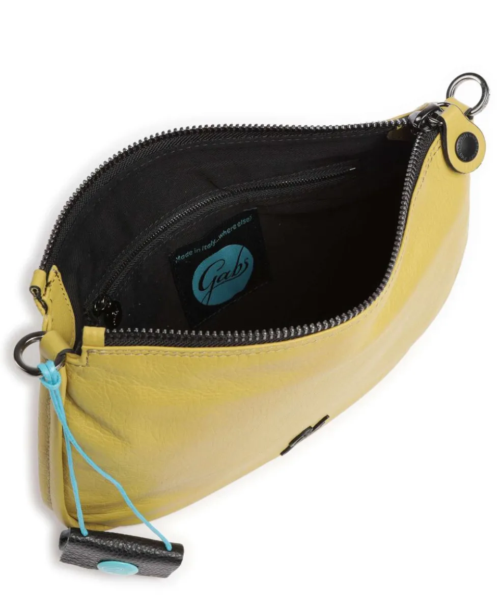 Lilli Shoulder bag grained calfskin yellow green