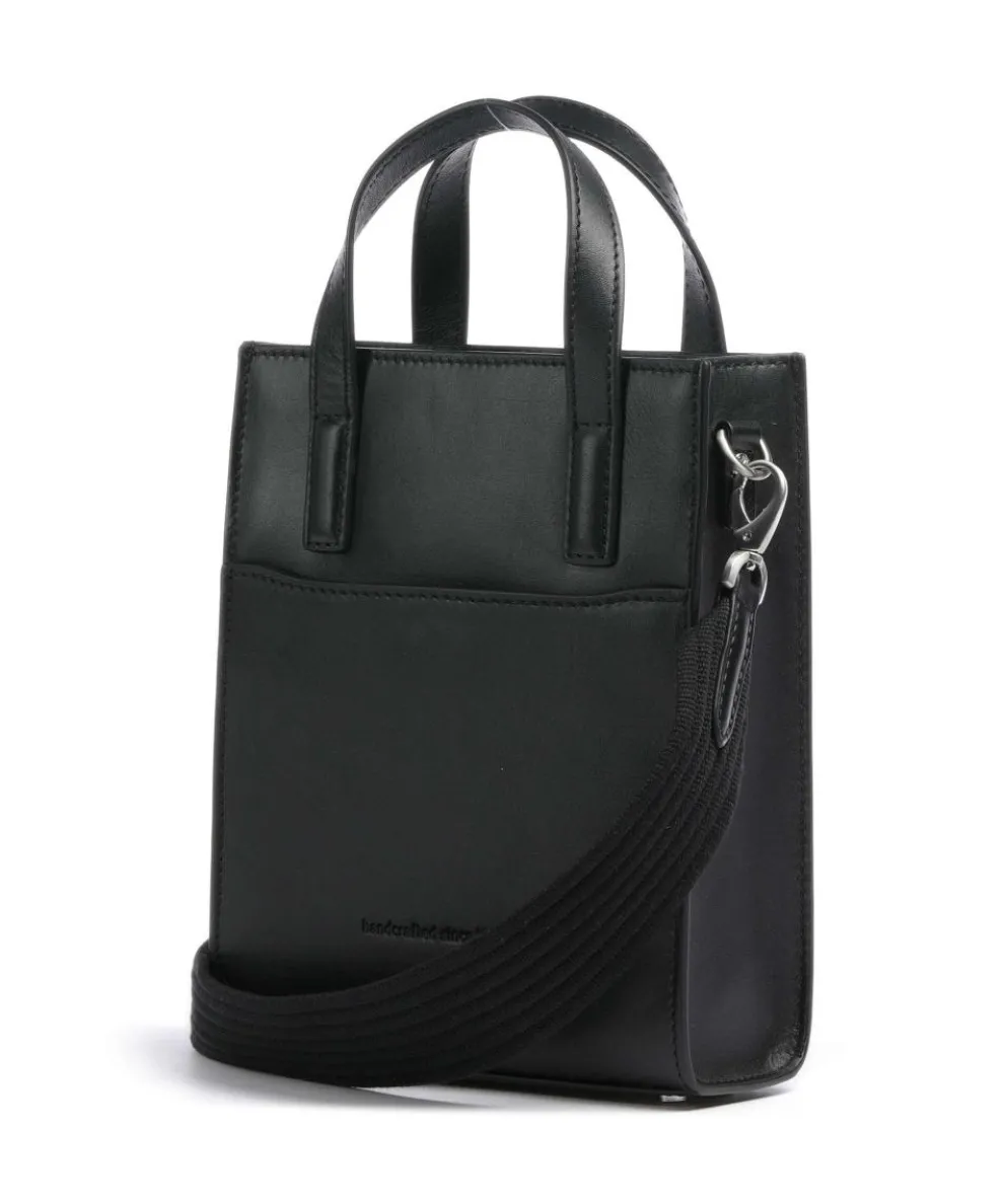 Toscana Crossbody bag fine grain cow leather black