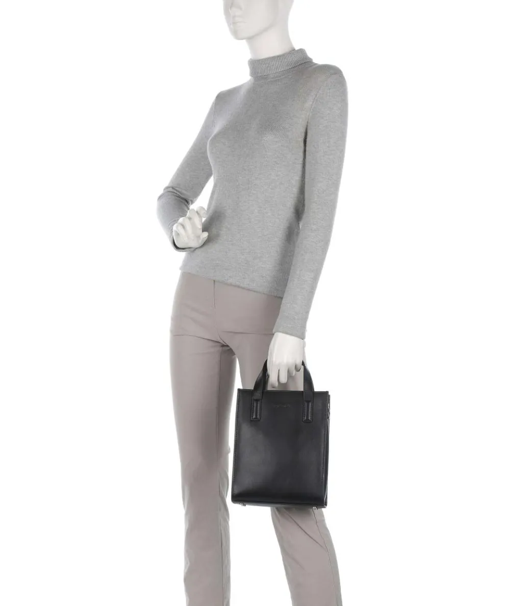 Toscana Crossbody bag fine grain cow leather black