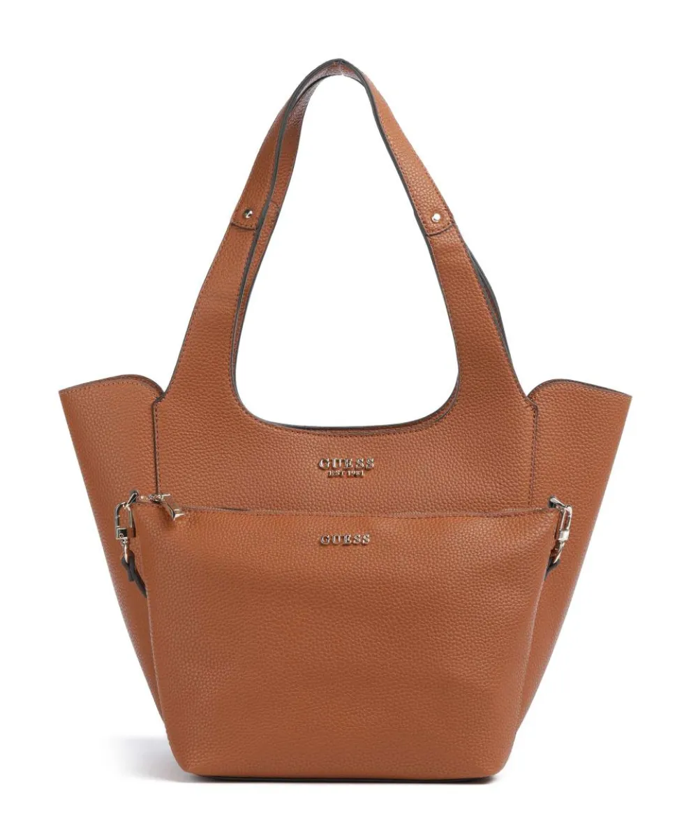 Calista Tote bag imitation leather brown