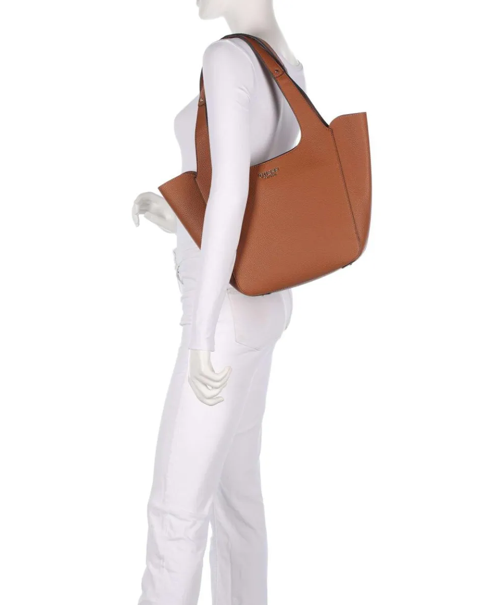 Calista Tote bag imitation leather brown