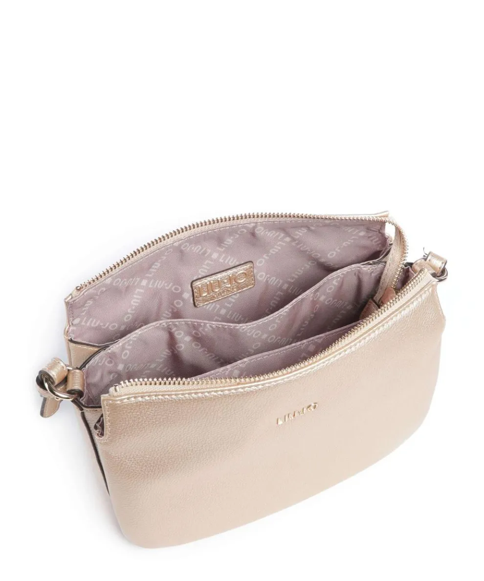 Caliwen M Crossbody bag imitation leather gold