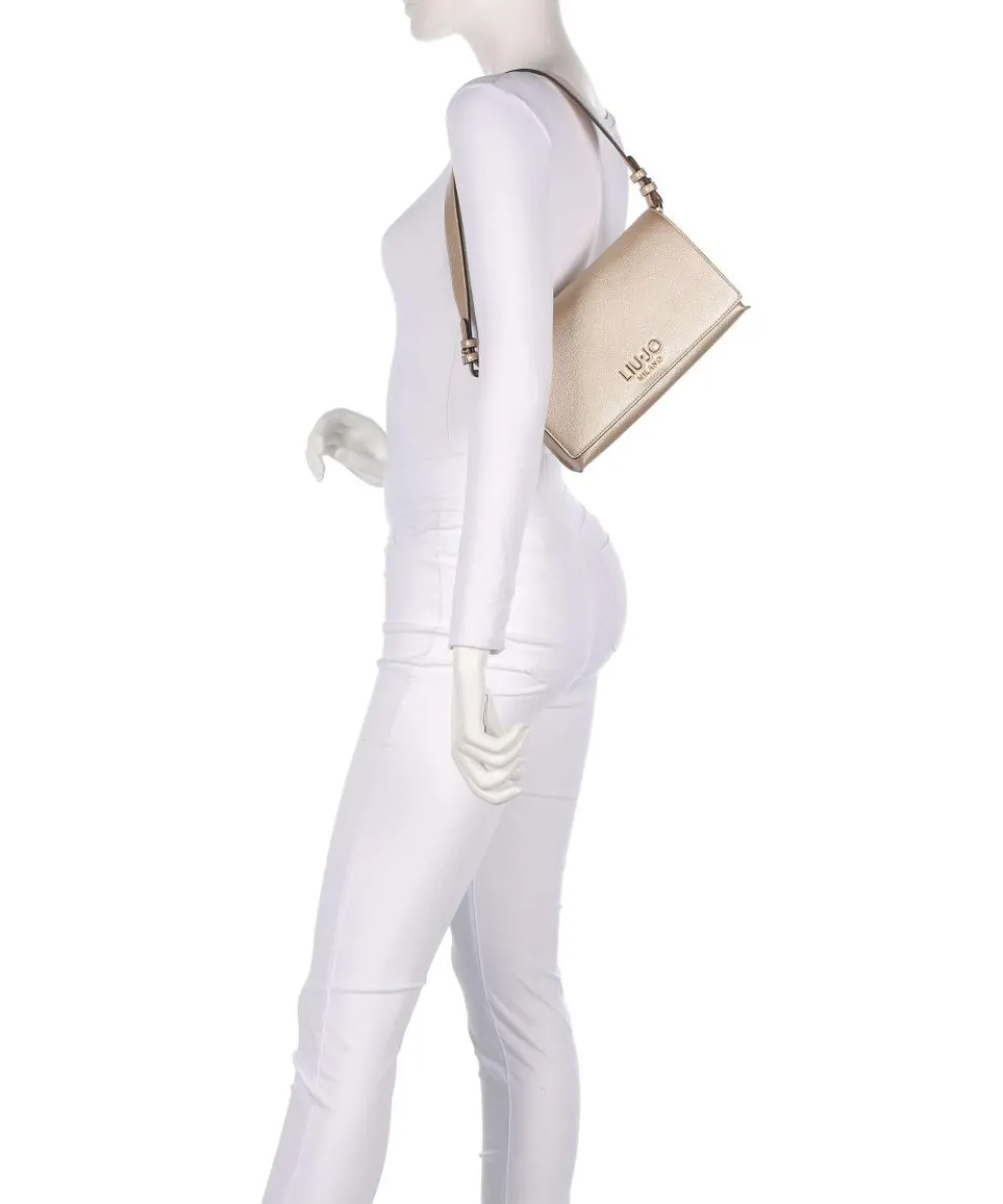 Caliwen S Shoulder bag imitation leather gold