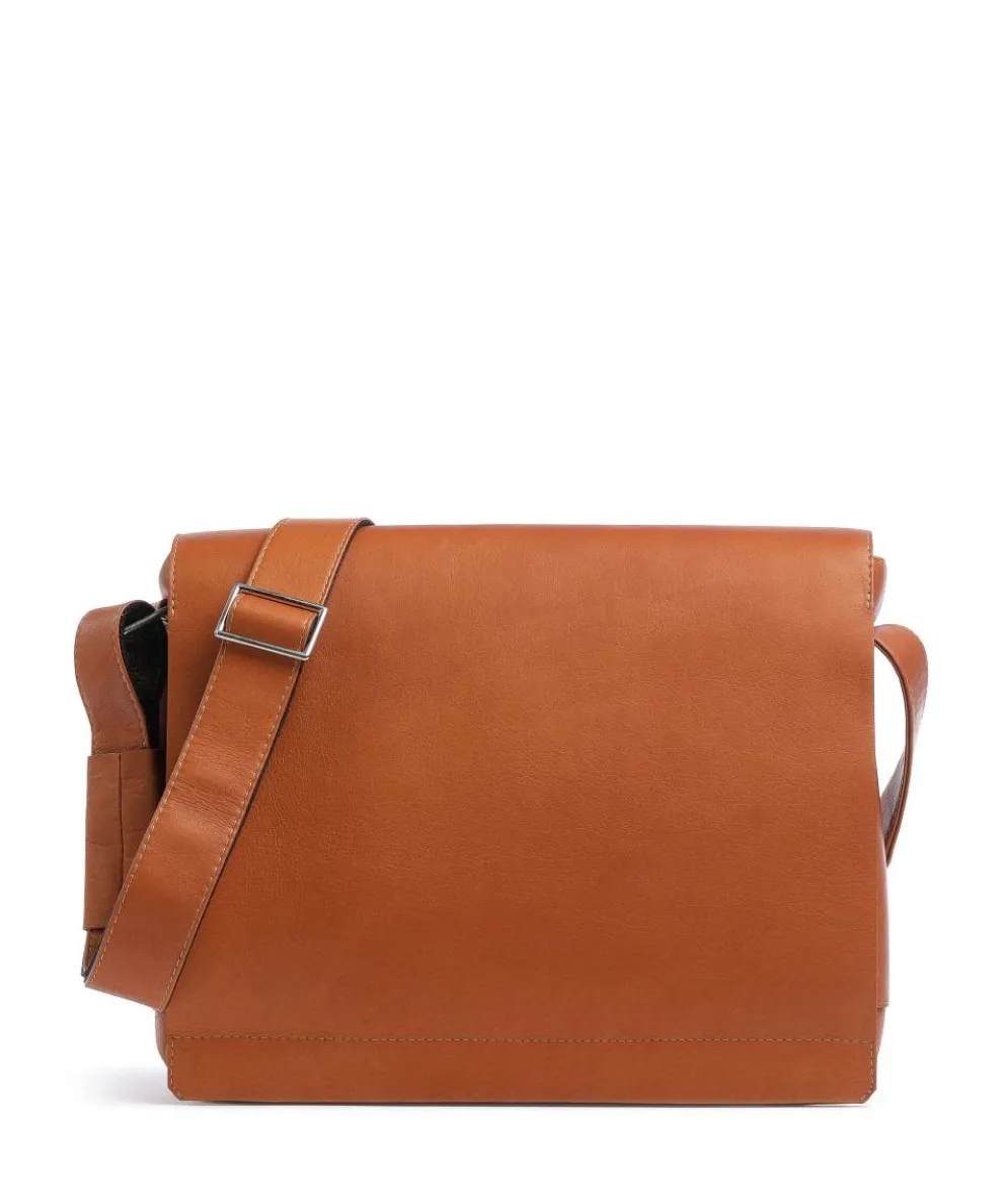 Campo Messenger bag fine grain leather cognac