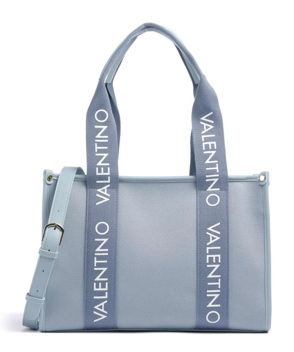 Candle Tote bag canvas blue-grey