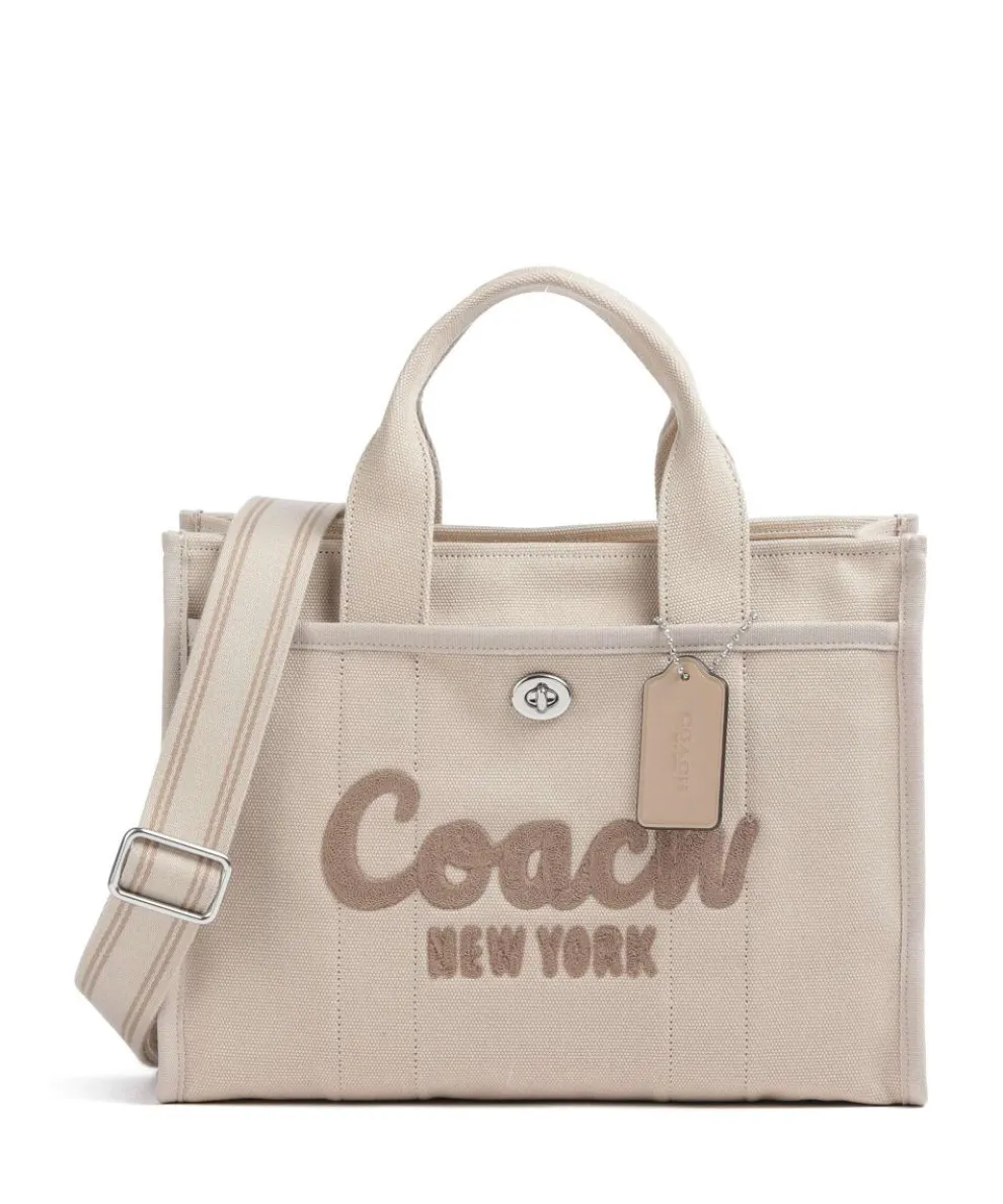Cargo Handbag canvas beige