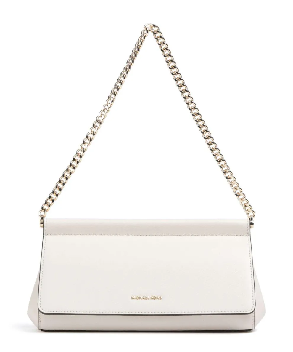 Carmine Medium Shoulder bag grained leather cream