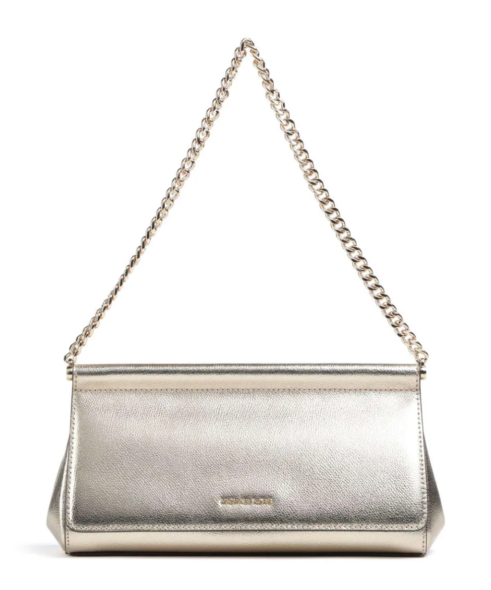 Carmine Shoulder bag grained leather gold