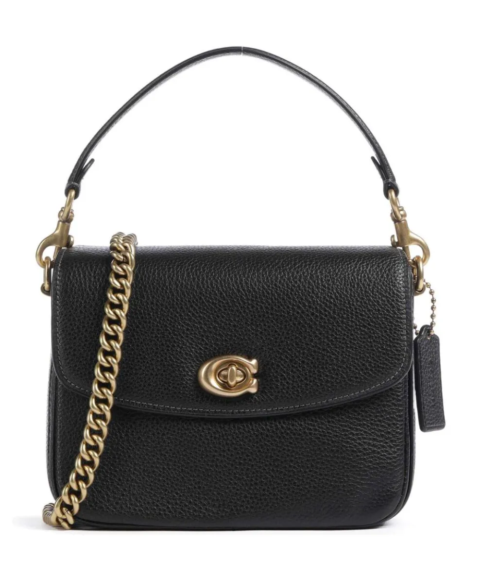 Cassie 19 Crossbody bag grained leather black