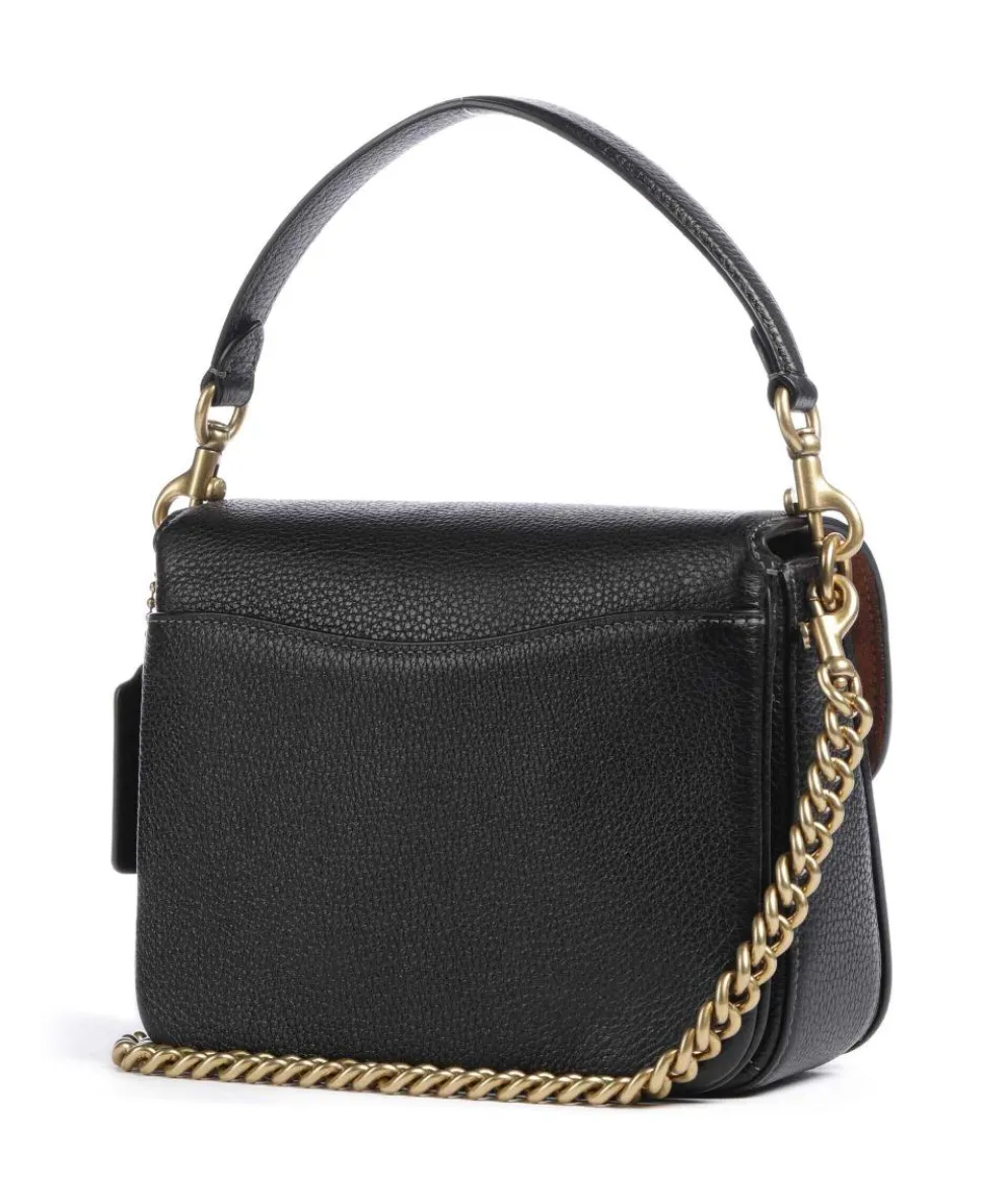 Cassie 19 Crossbody bag grained leather black