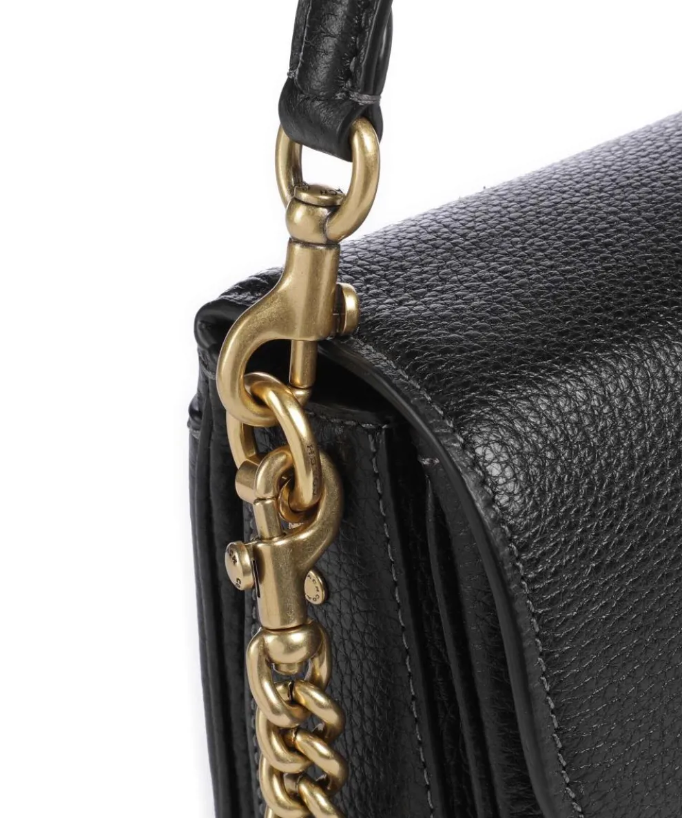 Cassie 19 Crossbody bag grained leather black