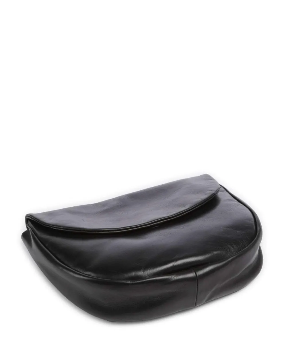 Caugio Shoulder bag fine grain cow leather black