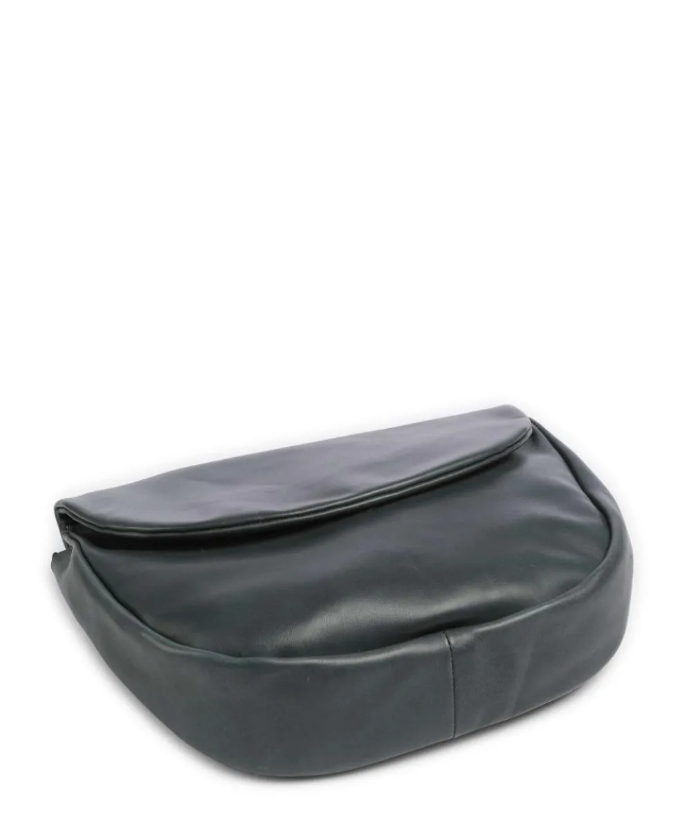 Caugio Shoulder bag fine grain cow leather dark green