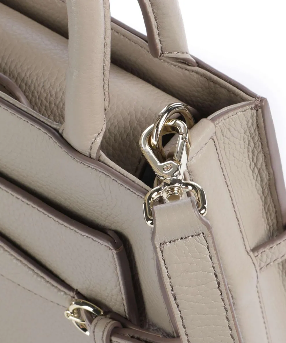 Cavallo M Handbag grained cow leather beige