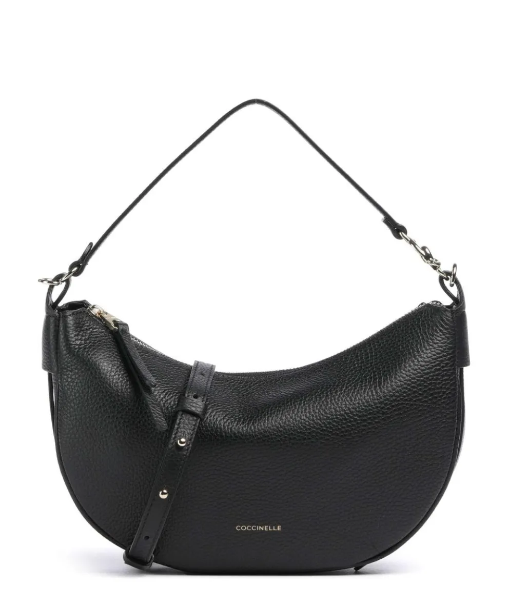 C-Easy Shoulder bag grained leather black