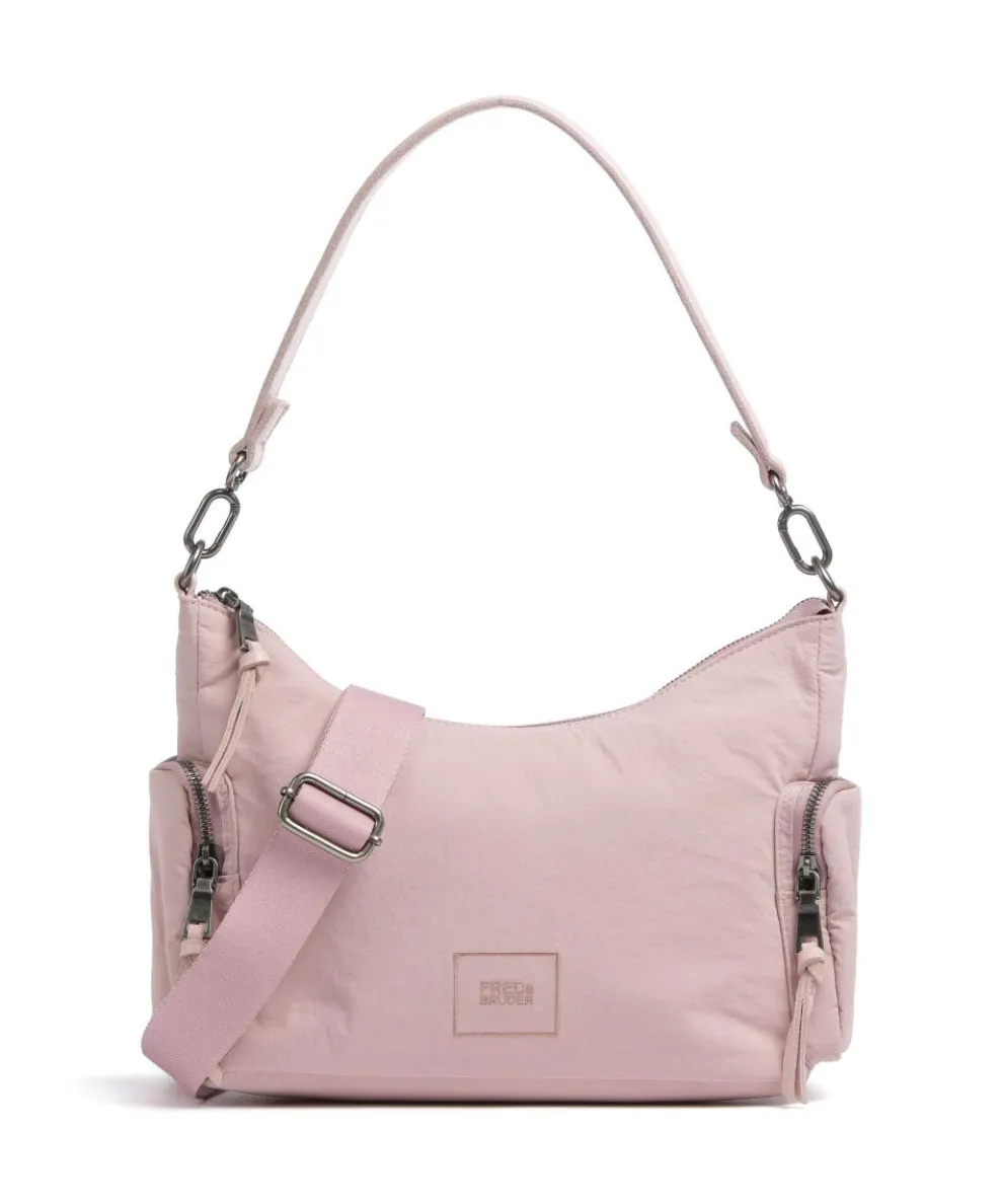 Friends for life Hobo bag polyester antique pink