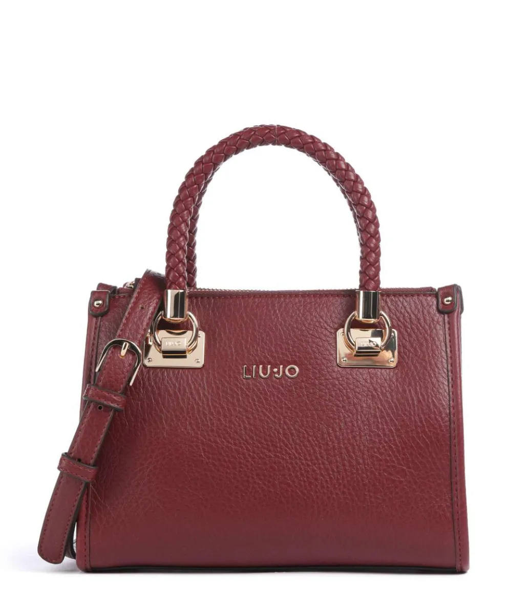 Manhattan S Handbag imitation leather wine