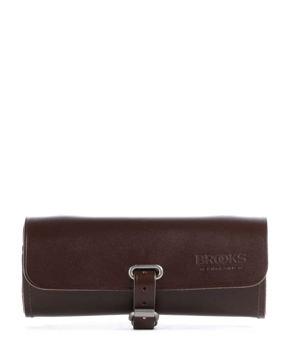Challenge Small Saddle bag smooth leather dark brown