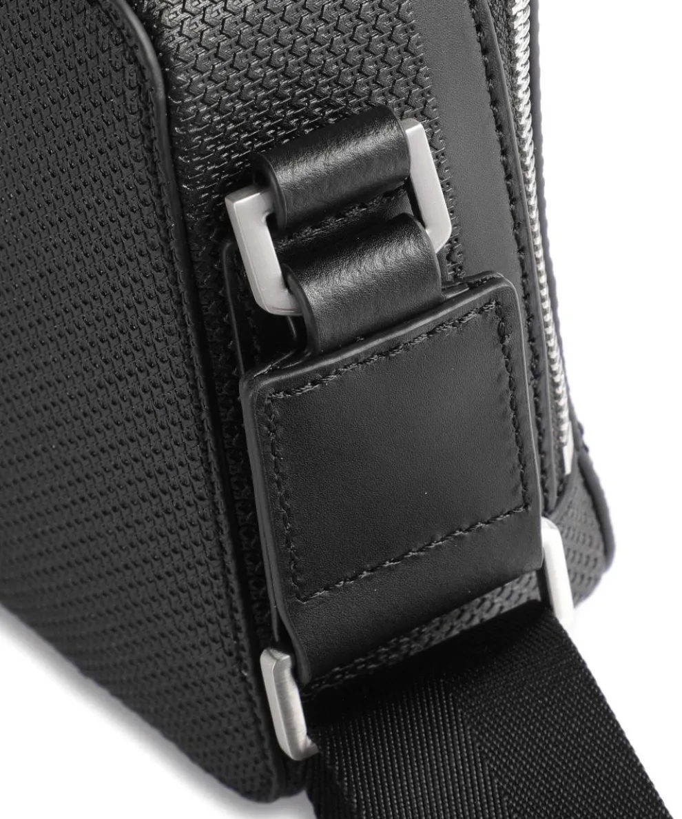 Chantaco Crossbody bag grained cow leather black