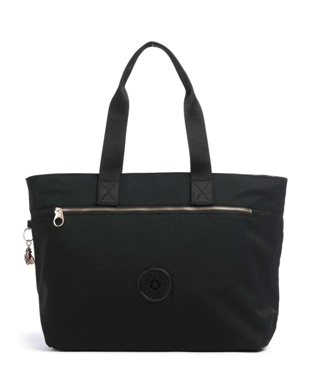 Charm Colissa Zip Tote bag 15″ polyamide black
