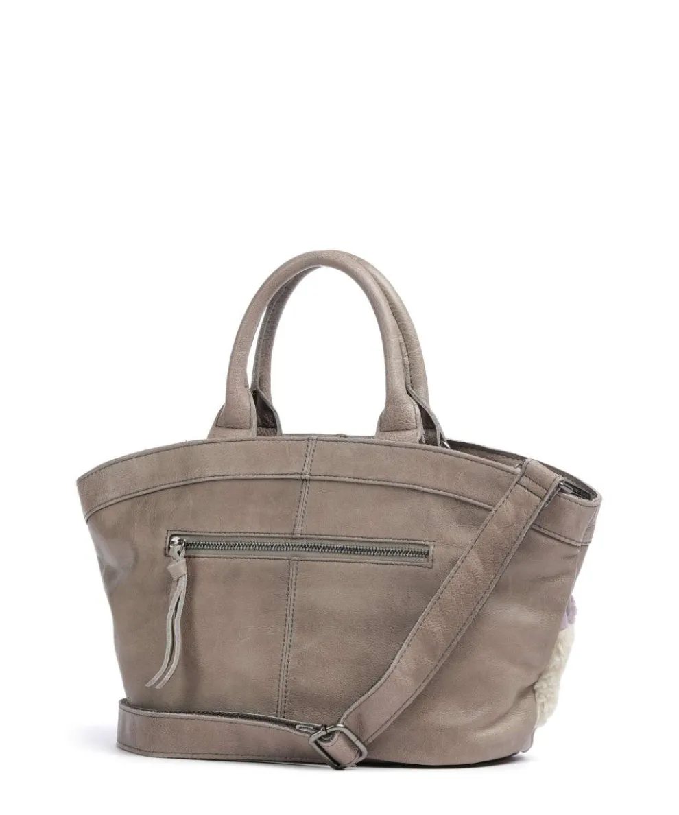 Check My Bag Handbag faux fur, leather multicolour