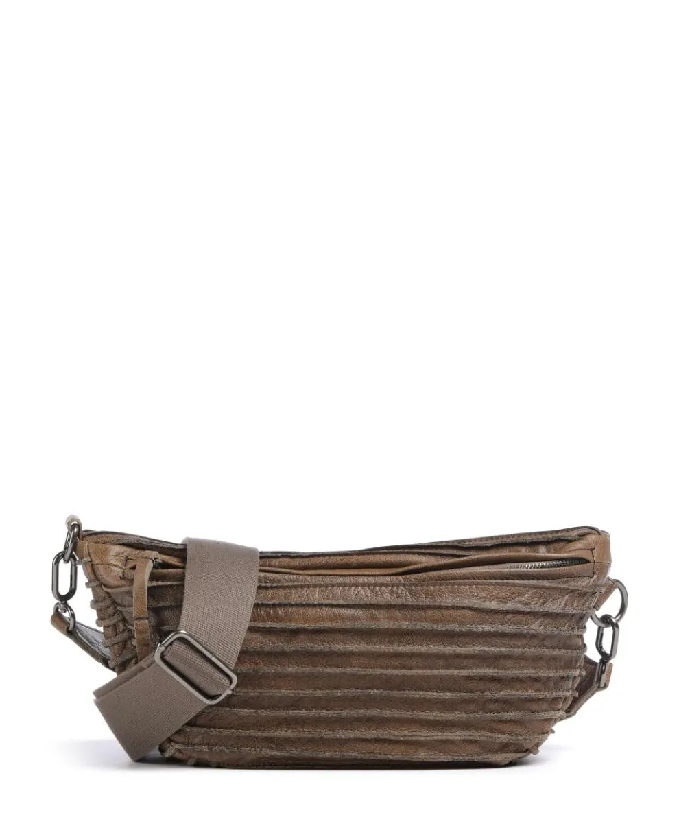 Check My Bag mini Crossbody bag grained leather olive-green
