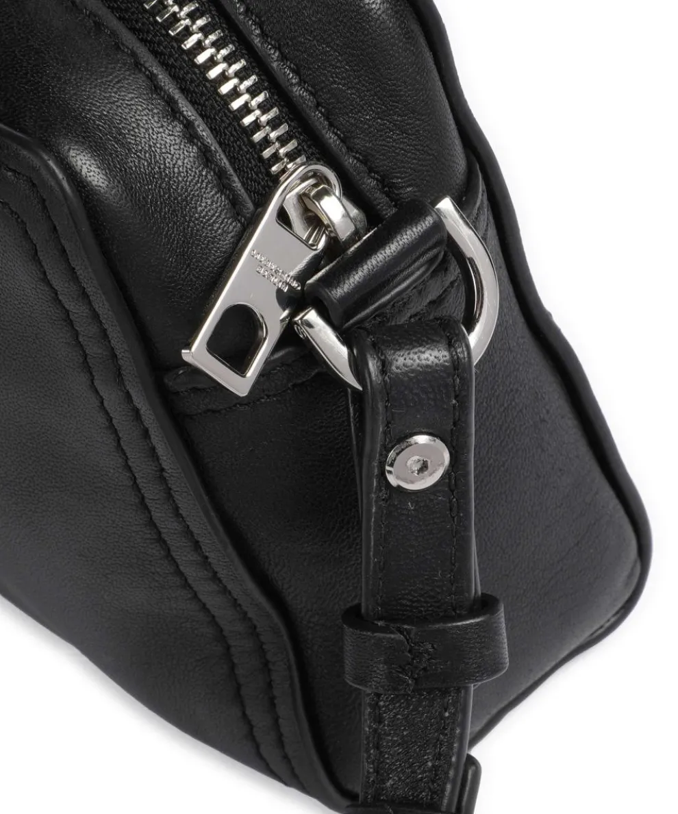 Chudy Sheep Natural S Crossbody bag sheepskin leather black