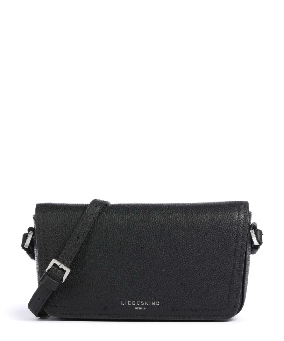 Chudy Small Pebble S Crossbody bag grained cow leather black
