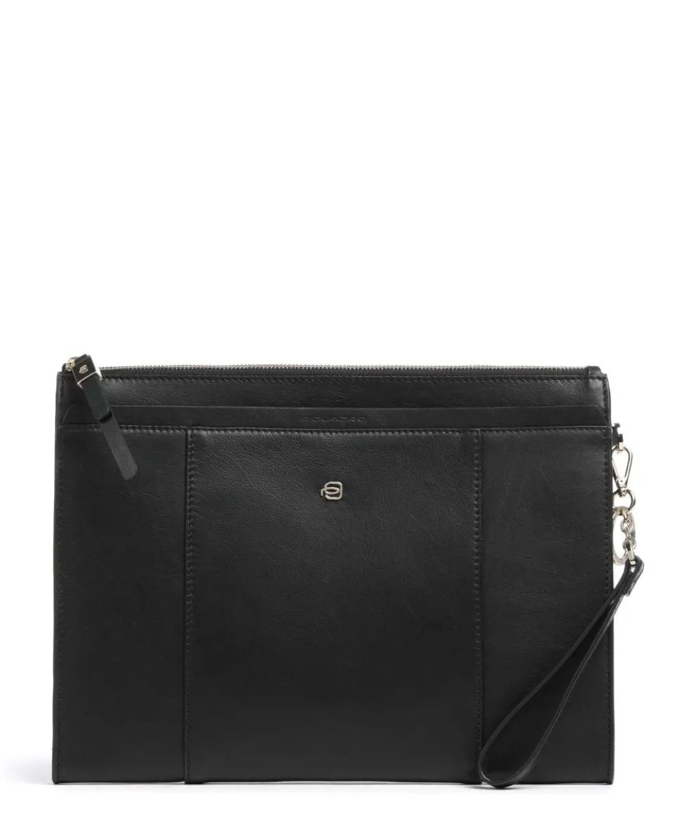 Circle Tablet case 10″ fine grain cow leather black