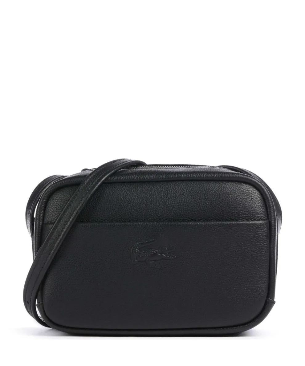 City Court Crossbody bag grained cow leather black
