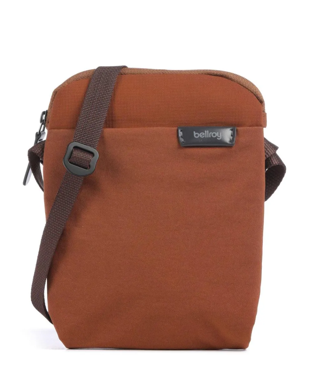 City Crossbody bag recycled nylon bronze