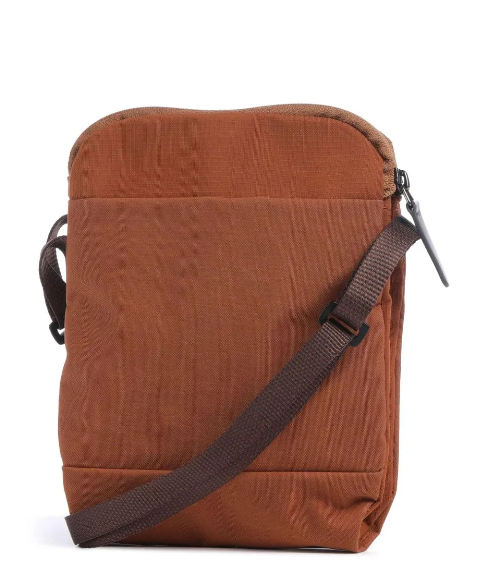 City Crossbody bag recycled nylon bronze