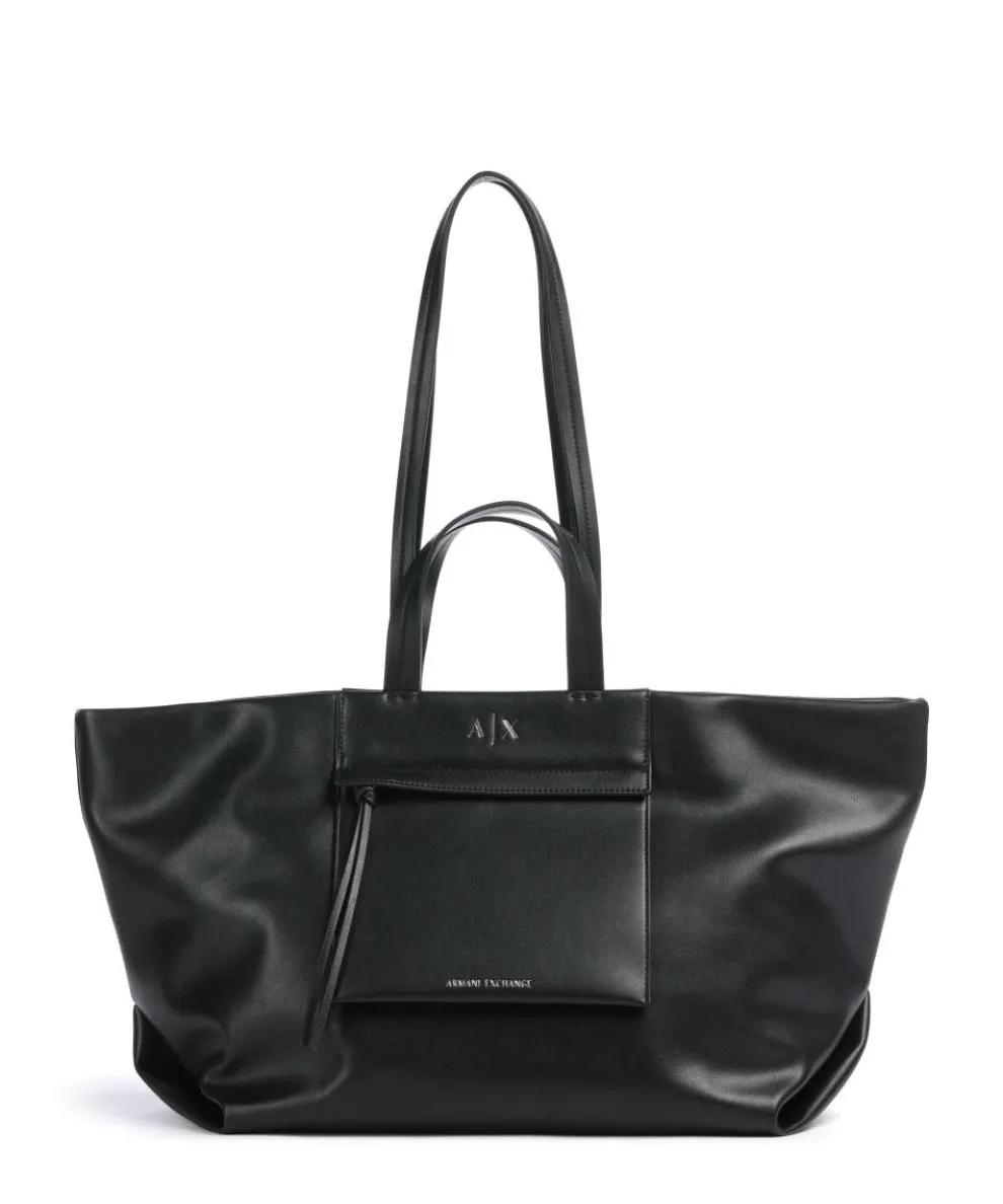 Natalie L Tote bag imitation leather black